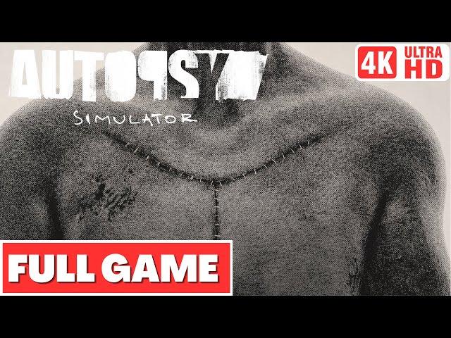AUTOPSY SIMULATOR Gameplay Walkthrough FULL GAME - No Commentary