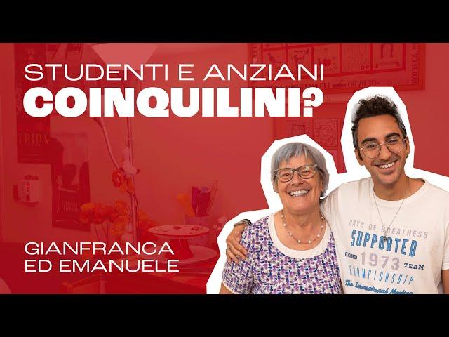 Intergenerational homesharing: Gianfranca and Emanuele' story