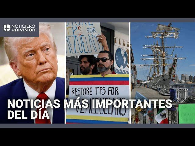 Venezolanos, preocupados tras fallo sobre el TPS: las noticias más importantes en cinco minutos