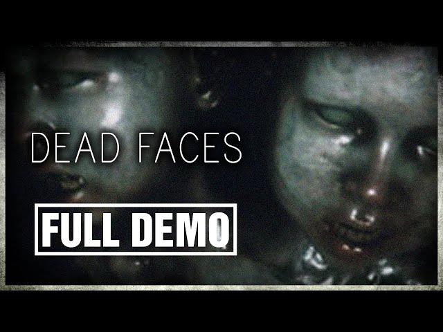 Ist dieser klaustrophobische Alptraum REAL? | DEAD FACES | Full Demo | Indie Horror Game