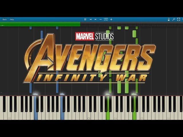 Avengers Infinity War Trailer Theme (Piano Tutorial)