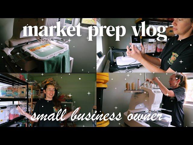 SMALL BUSINESS WEEK IN THE LIFE | Craft Fair Prep | Changing Office Spaces | Studio Vlog #98