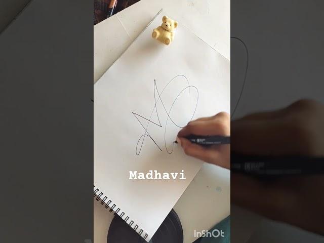 #Madhavi sign #Madhavi design #Madhavi signature