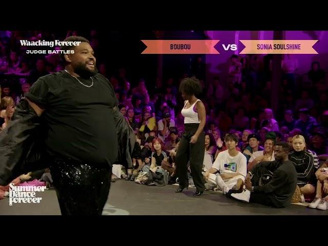 Boubou vs Sonia Soulshine JUDGE BATTLE Waacking Forever | Summer Dance Forever 2024