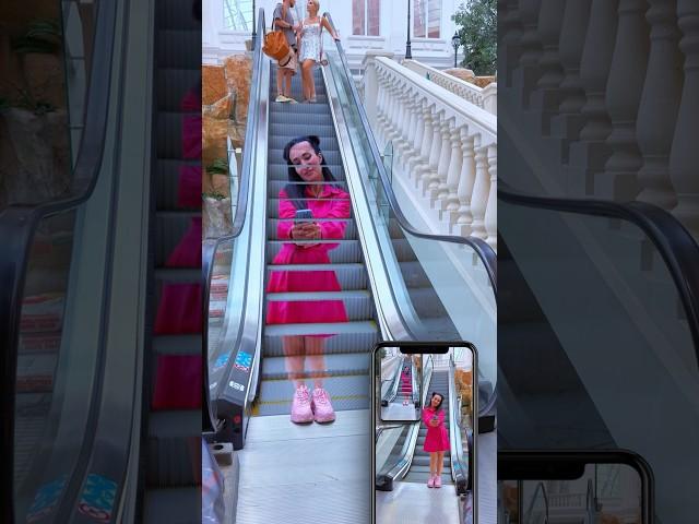 Funny Escalator Tutorial #katebrush #tutorial #shorts