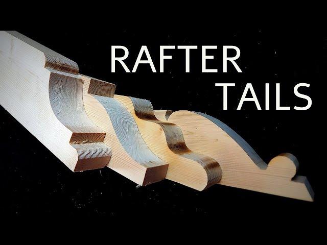 Cut Moldings on Wooden Rafter Tails with a Jigsaw