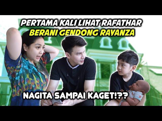 MAIN KERUMAH SULTAN ANDARA JENGUK BABY RAYYANZA! LIHAT RAFATHAR GENDONG BAYI, BERANI BANGET!!!