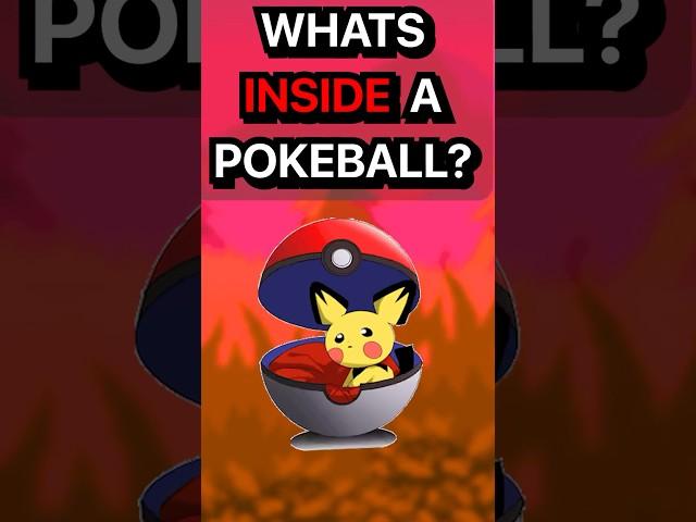 What Happens INSIDE Of A Pokeball? #pokemon #shorts