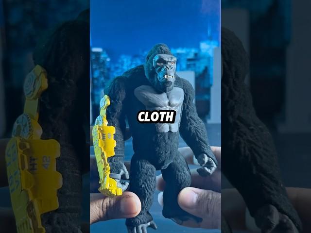 KONG REAL FEEL FIGURE #godzillaxkongthenewempire #godzilla #kong #monsterverse #playmatestoys #gxk