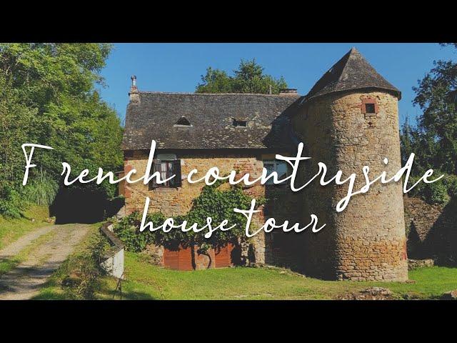 French Countryside house tour : A 400 years old refurbished French mill + its garden and sheep