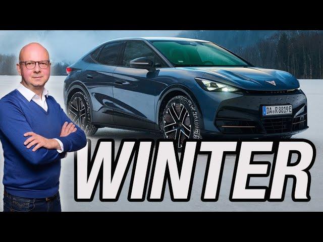 Electric car in winter: Cupra Tavascan VZ on ice – It’s that good!