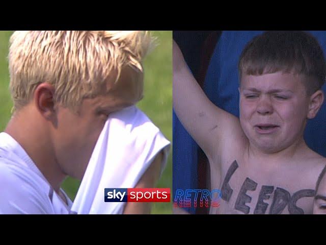 The moment Leeds were relegated from the Premier League