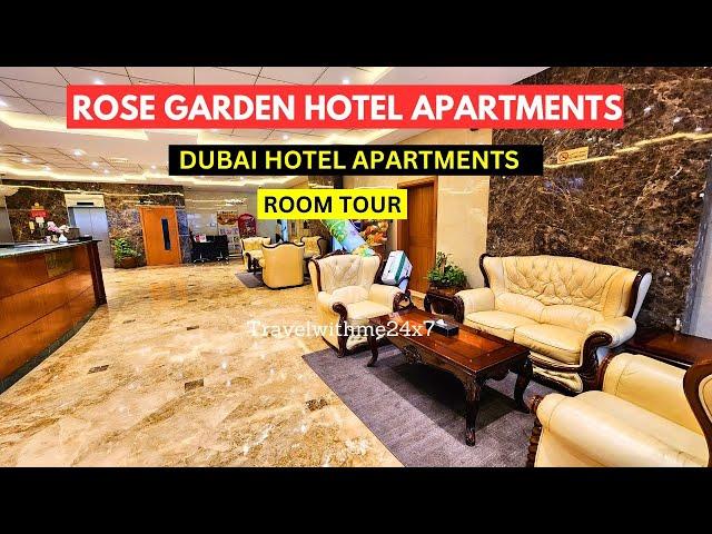 Rose Garden Hotel Apartments Bur Dubai Review, Room Tour Of Service Apartment in Dubai #dubaihotel