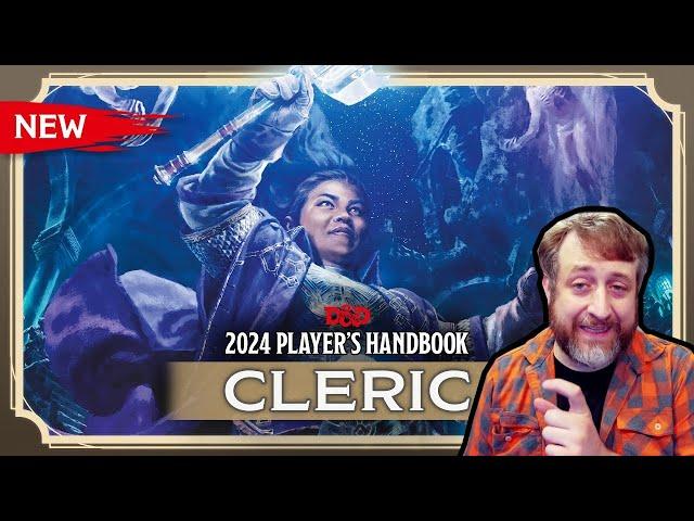 D&D 5e 2024 Player's Handbook Cleric Reveal | Nerd Immersion