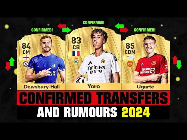 FIFA 25 | NEW CONFIRMED TRANSFERS & RUMOURS!  ft. Yoro, Dewsbury-Hall, Ugarte... etc