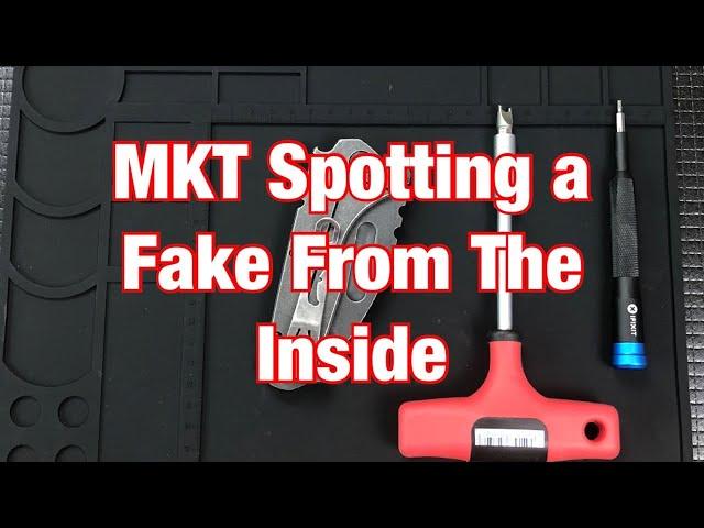 Medford Knife and Tool How To Spot a Fake Disassembly