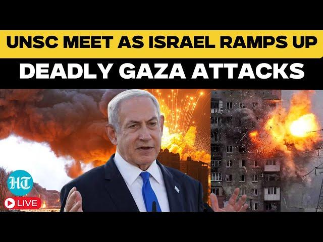 UNSC LIVE | United Nations Security Council Meets After Israel Strikes Gaza Amid Ceasefire Talks