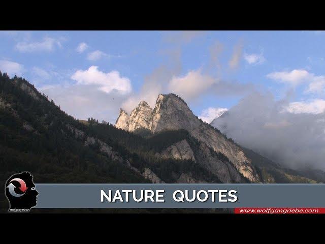 Nature Quotes by Unknown Authors: Wolfgang Riebe