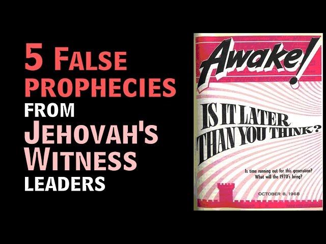 JW False Prophecies DOCUMENTED