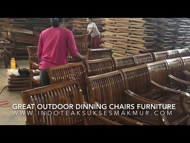 TEAK FURNITURE CARE AND MAINTENANCE - OUTDOOR FURNITURE OILED FINISHED