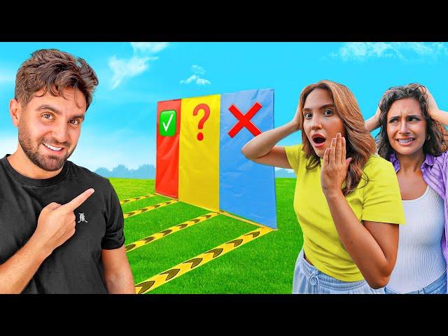 تحدي لا تدخل بالجدار الغلط   