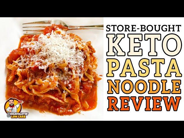 Keto PASTA NOODLE Review!  The BEST Store-Bought Low Carb Pasta?