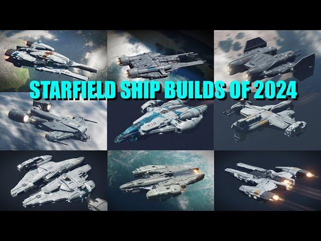 Yes, You can build all of these ships in Starfield