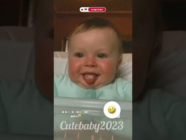 cute baby video  try not to laugh ! (#168) #shorts #baby #cutebaby #funny