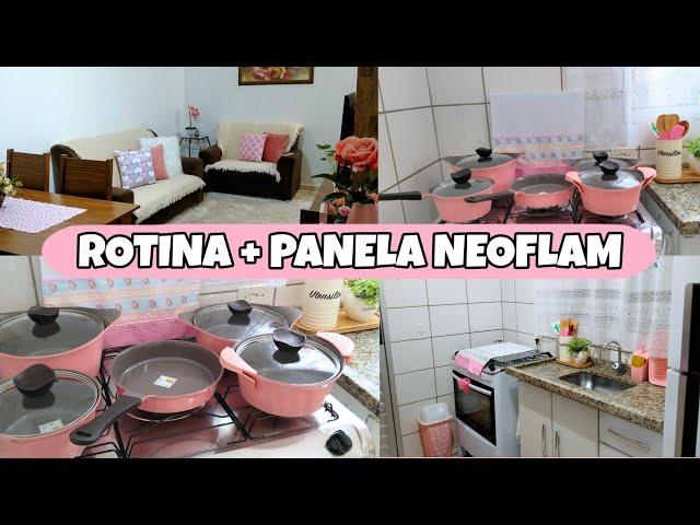 ROTINA DA NOITE - COMPRINHAS PRO LAR - PANELA ROSA DA NEOFLAM - DONA DE CASA - MARYA ALVES