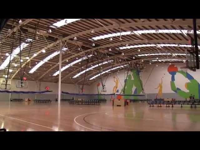 Melbourne Sports & Aquatic Centre designed by Peddle Thorp Melbourne