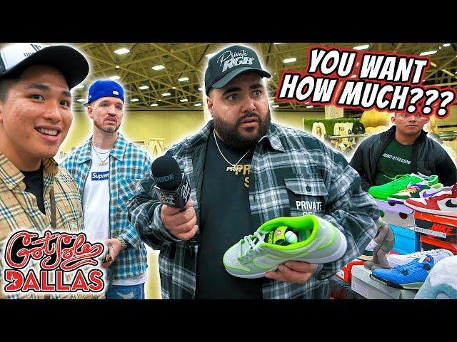 CASHING OUT AT GOT SOLE DALLAS! *CRAZY DEALS*