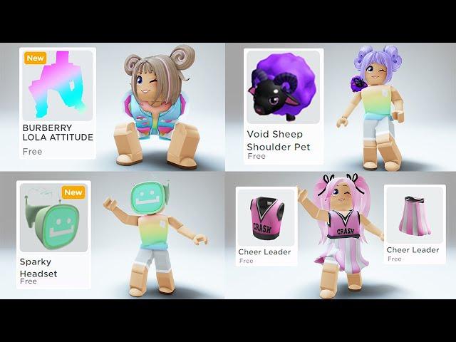 13 FREE ROBLOX ITEMS YOU NEED  (COMPILATION)