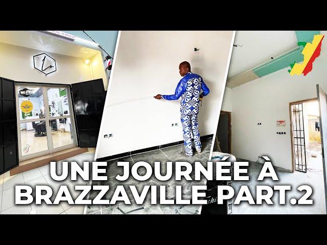 JE TE VLOG UNE JOURNÉE COMPLÈTE AVEC MOI À BRAZZAVILLE . (CHANTIER, MANDARINE, MOUNGALI)