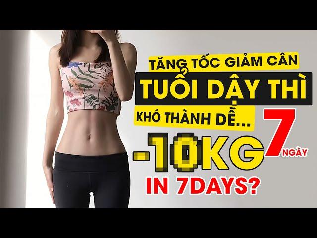 10 Minutes to Lose Weight During Puberty | Change Your Appearance//