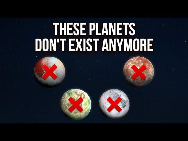 The Sad Sunset Of Planets That No Longer Exist