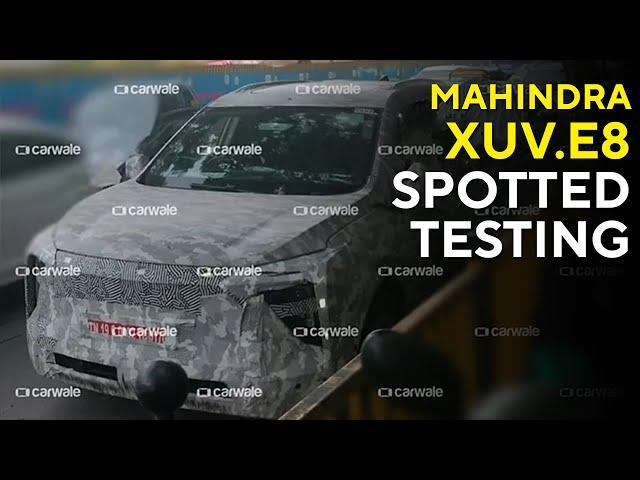 Mahindra XUV E8 Spotted testing | ANX