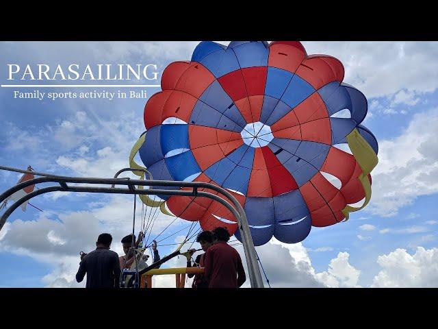 Parasailing in Nusa Dua, Bali / Water sports for Family