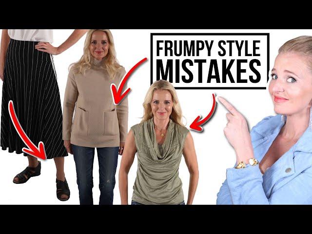 5 SURPRISING STYLE MISTAKES That Are Making You Look FRUMPY and OLDER (Style tips over 45)