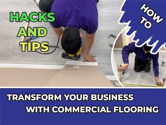 Expert Tips for Installing Commercial Flooring