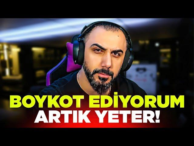 BEN YAPTIM SİZ YAPMAYIN!!  BOYKOT EDİYORUM YETER! | PUBG MOBILE