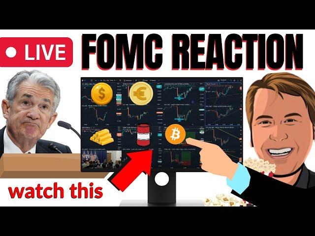  LIVE FOMC Reaction With Brian Beamish + Market Analysis: Bitcoin, S&P 500, DXY