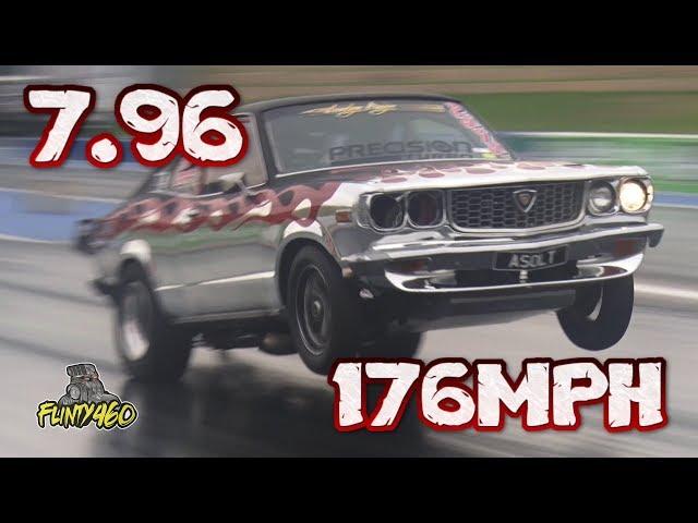 CRAZY WHEELSTANDING 13B ROTARY BREAKS INTO THE 7'S