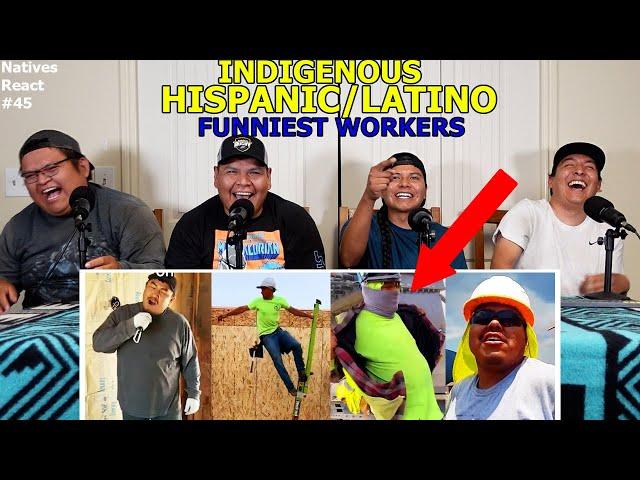 Construction Worker Funny Fails! - Natives React #45