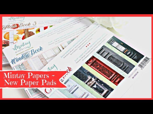 Mintay Papers ~ NEW PRODUCTS ~ Specialty Books Paper Pads