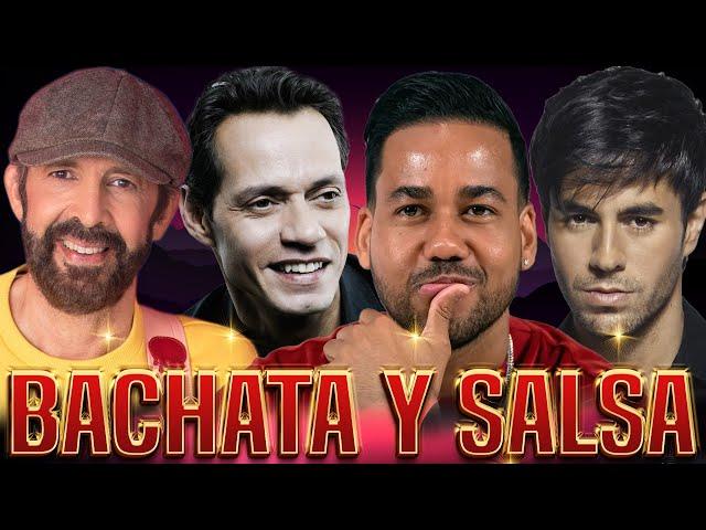 Juan Luis Guerra, Marc Anthony, Enrique Iglesias, Romeo Santos Exitos - Mix Mejor Salsa y Bachata