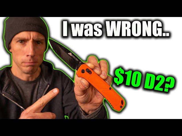 The Controversial $10 D2 Knife They Shouldn’t Have Made