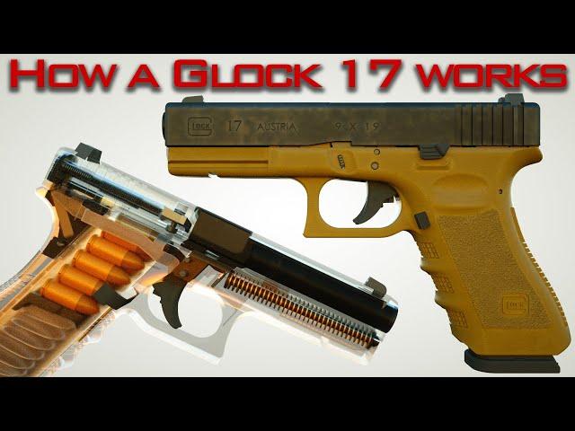 How a Glock works ( Glock 17 Gen 3 )