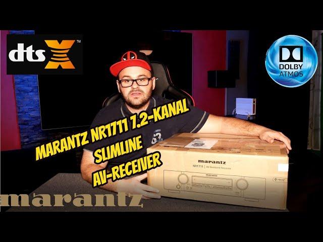 Marantz NR1711 Slimline-AV Receiver mit 7-Kanälen und 8K Video-Upscaling / Review / Unboxing