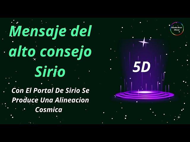 Con El Portal De Sirio Se Produce Una Alineacion Cosmica