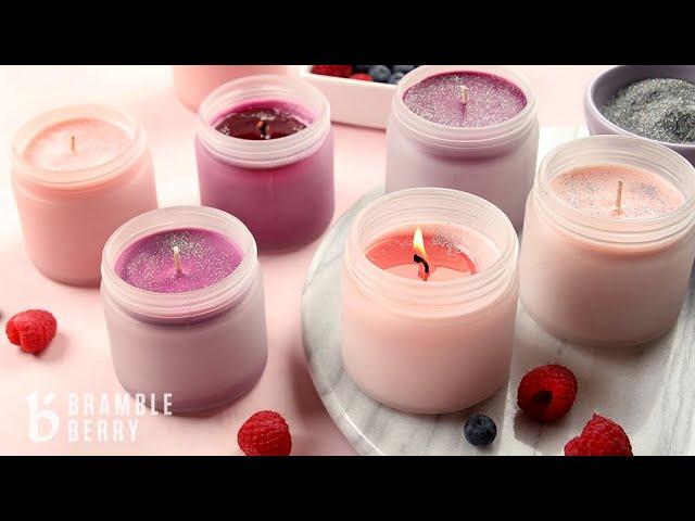 DIY Berry Candles With Soy Wax - Candle Making Tutorial For Beginners | BrambleBerry.com